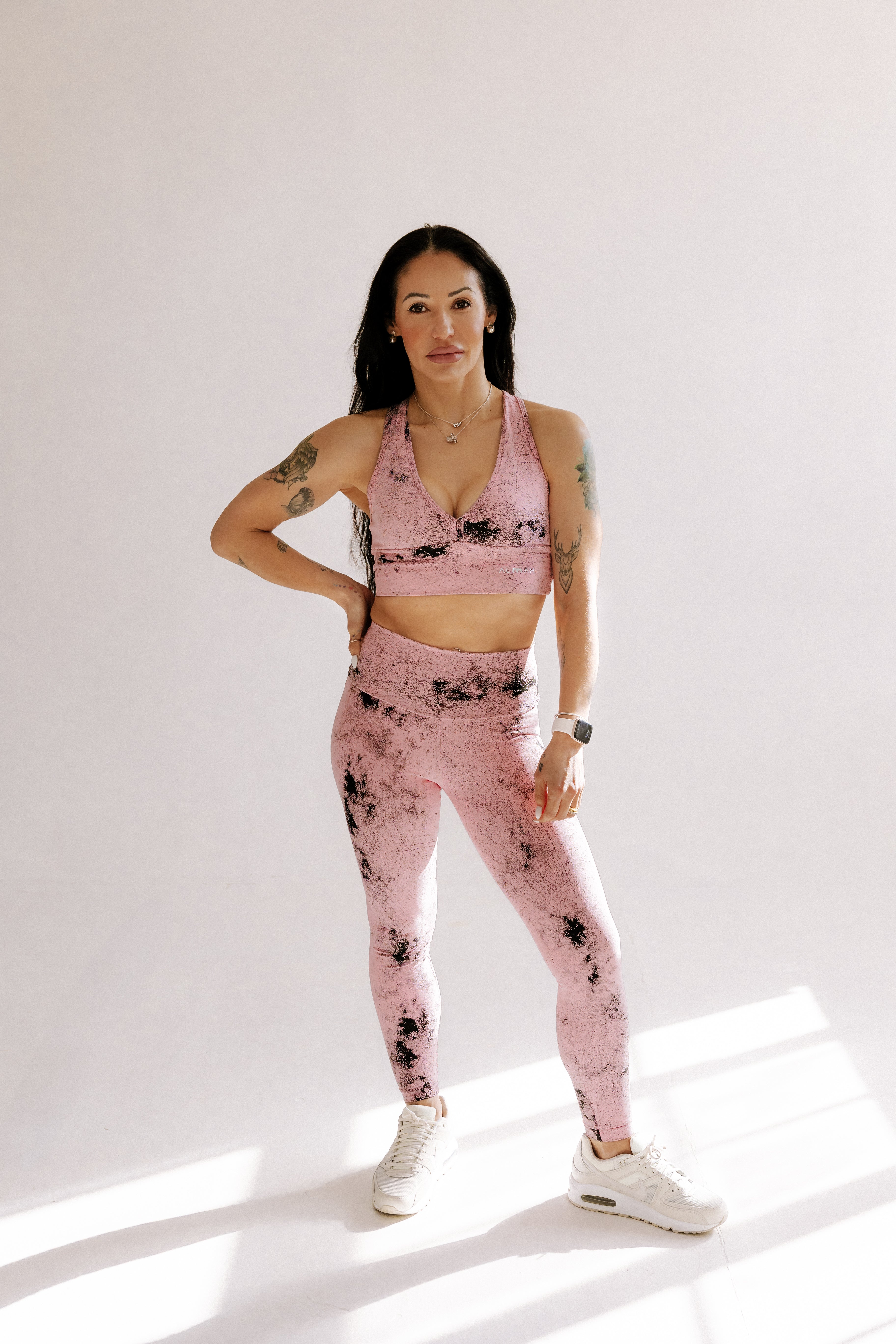 Leggings con flores Opus