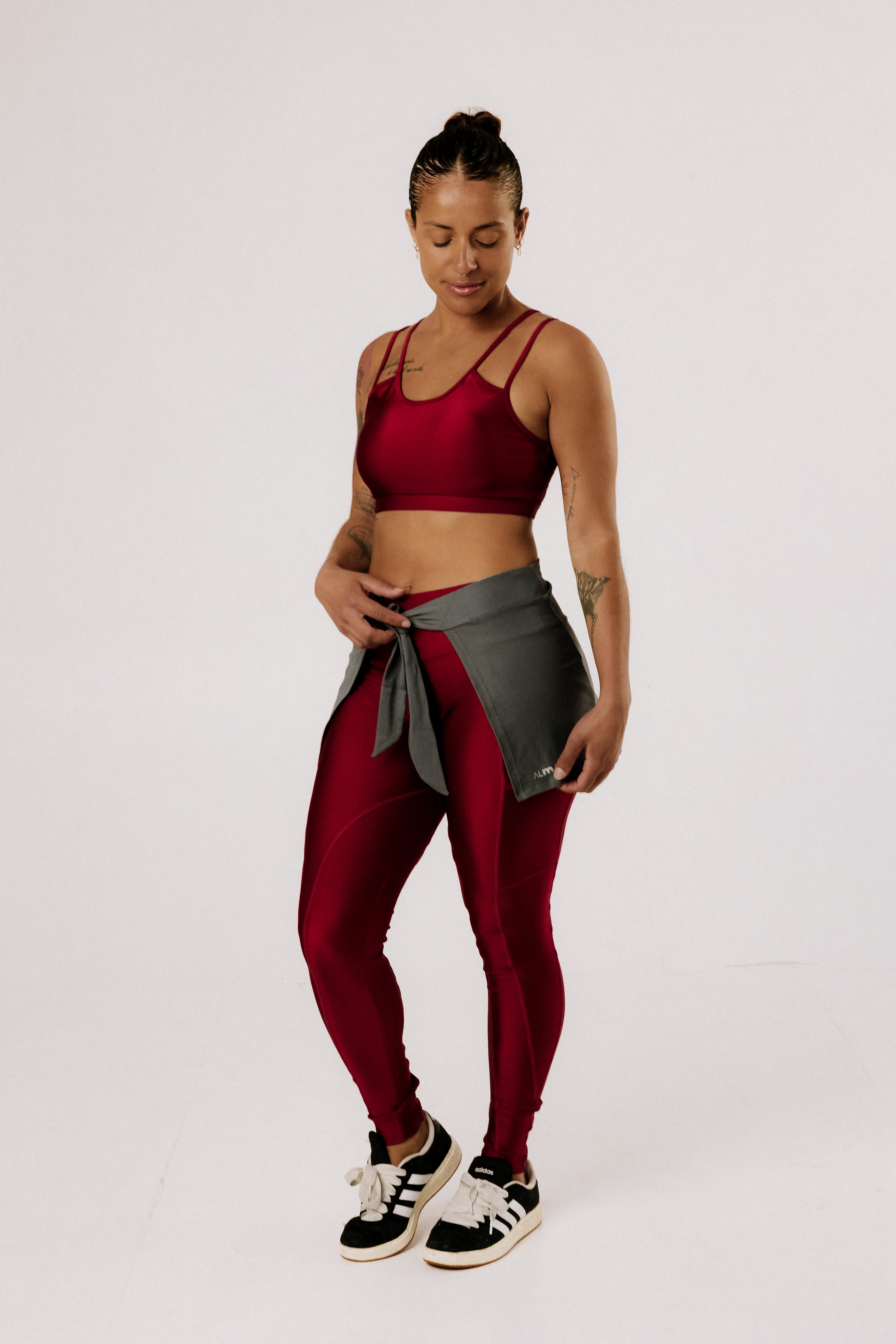 Legging Shine Carmin