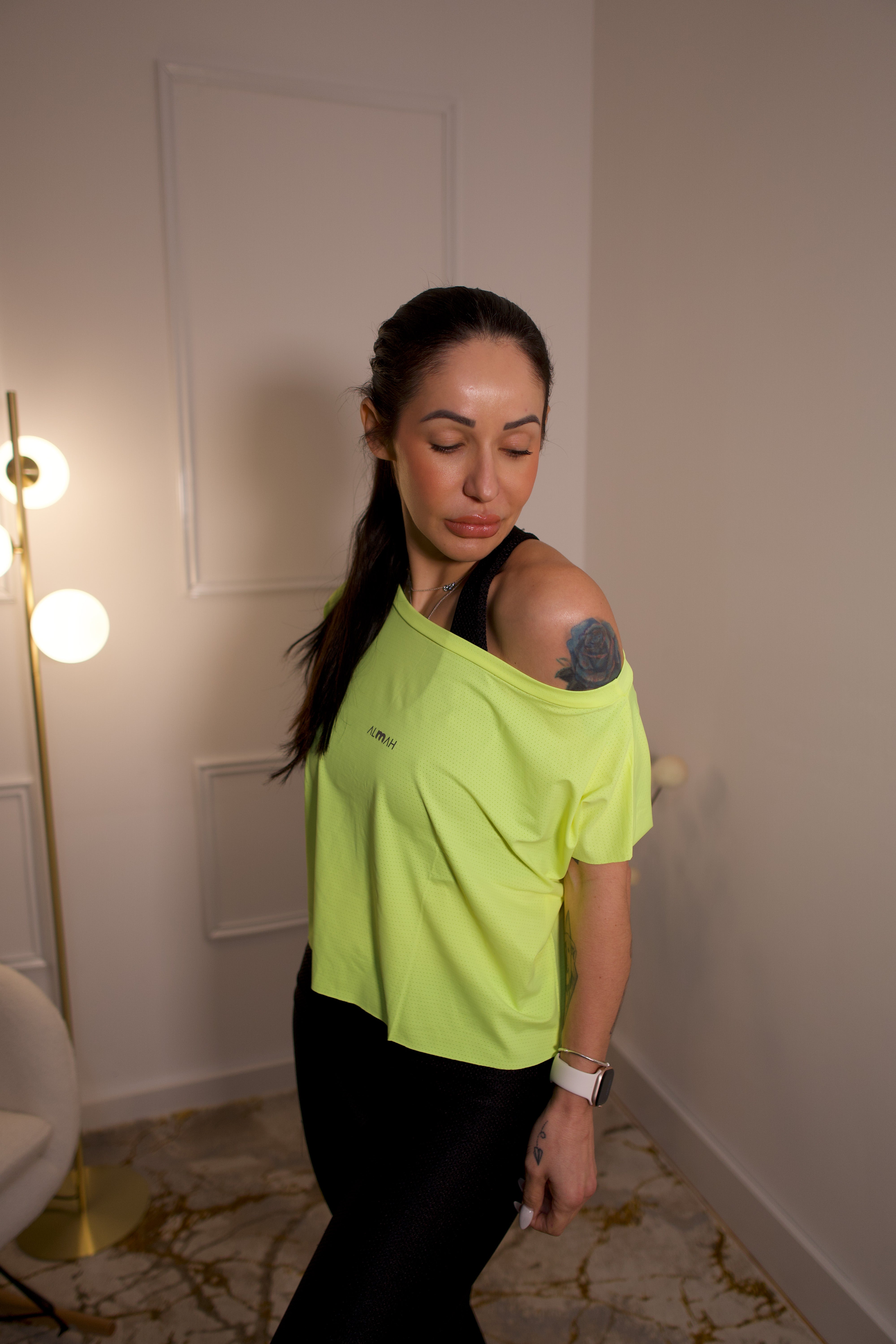 T-Shirt Cropped Verde