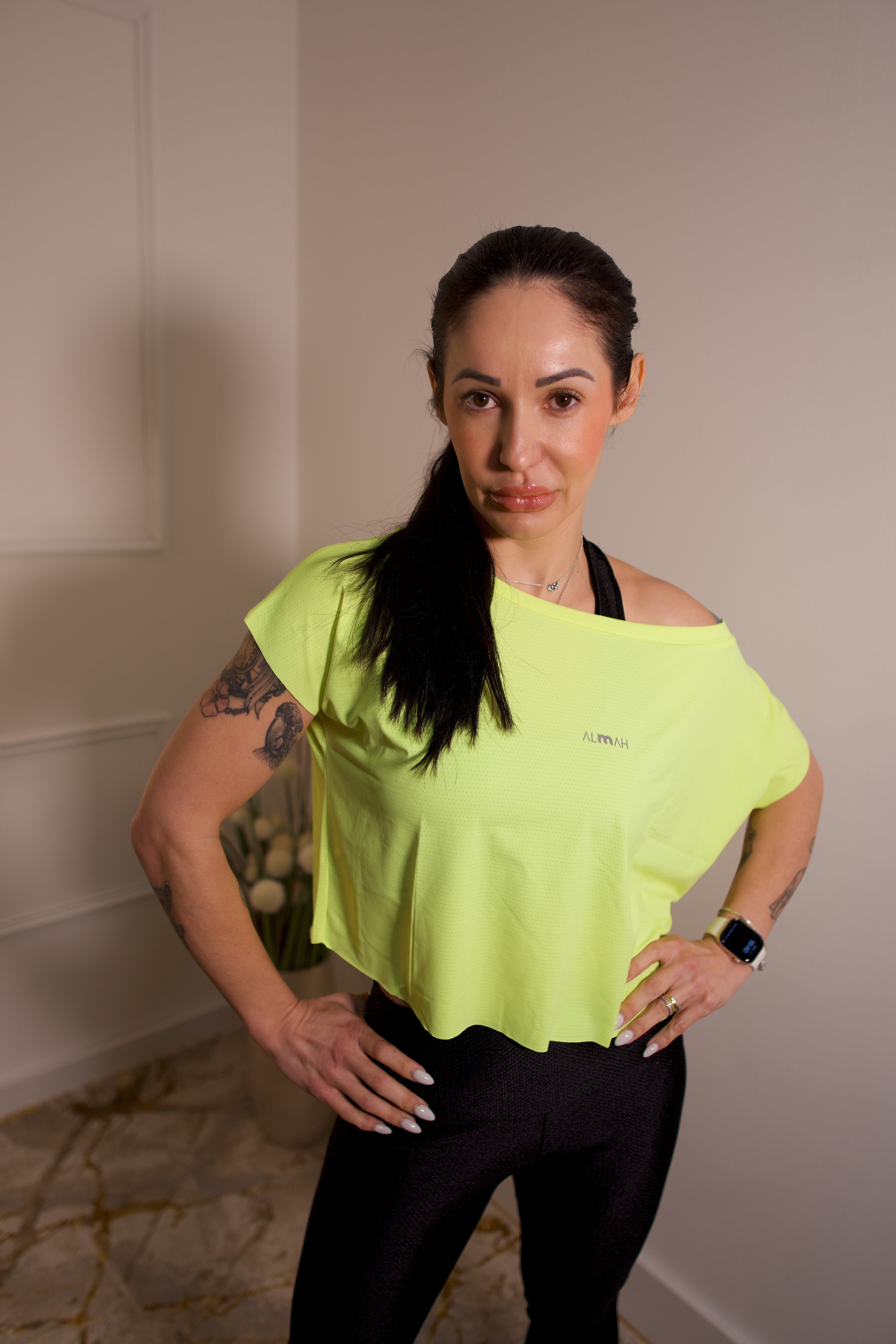 T-Shirt Cropped Verde