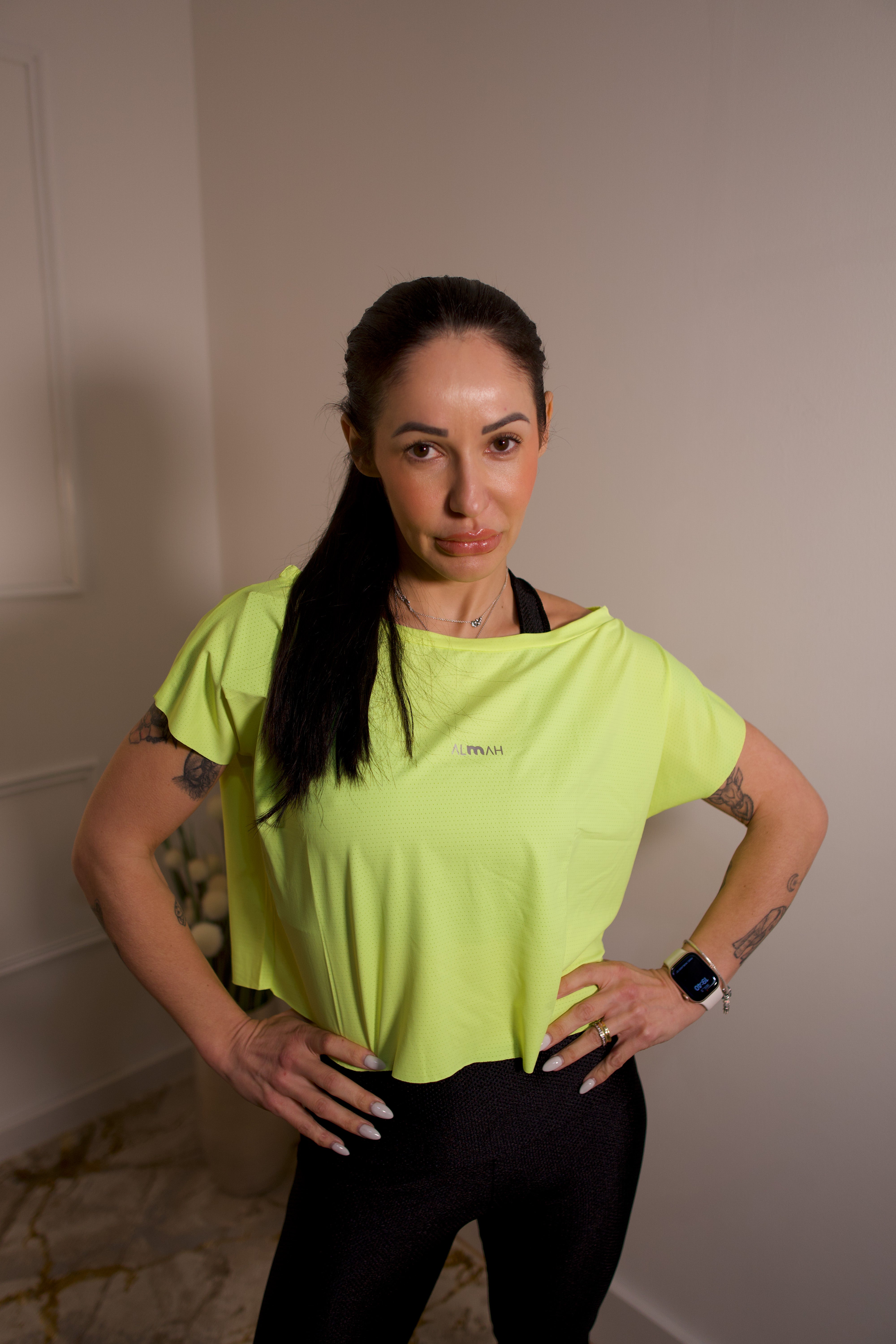 T-Shirt Cropped Verde