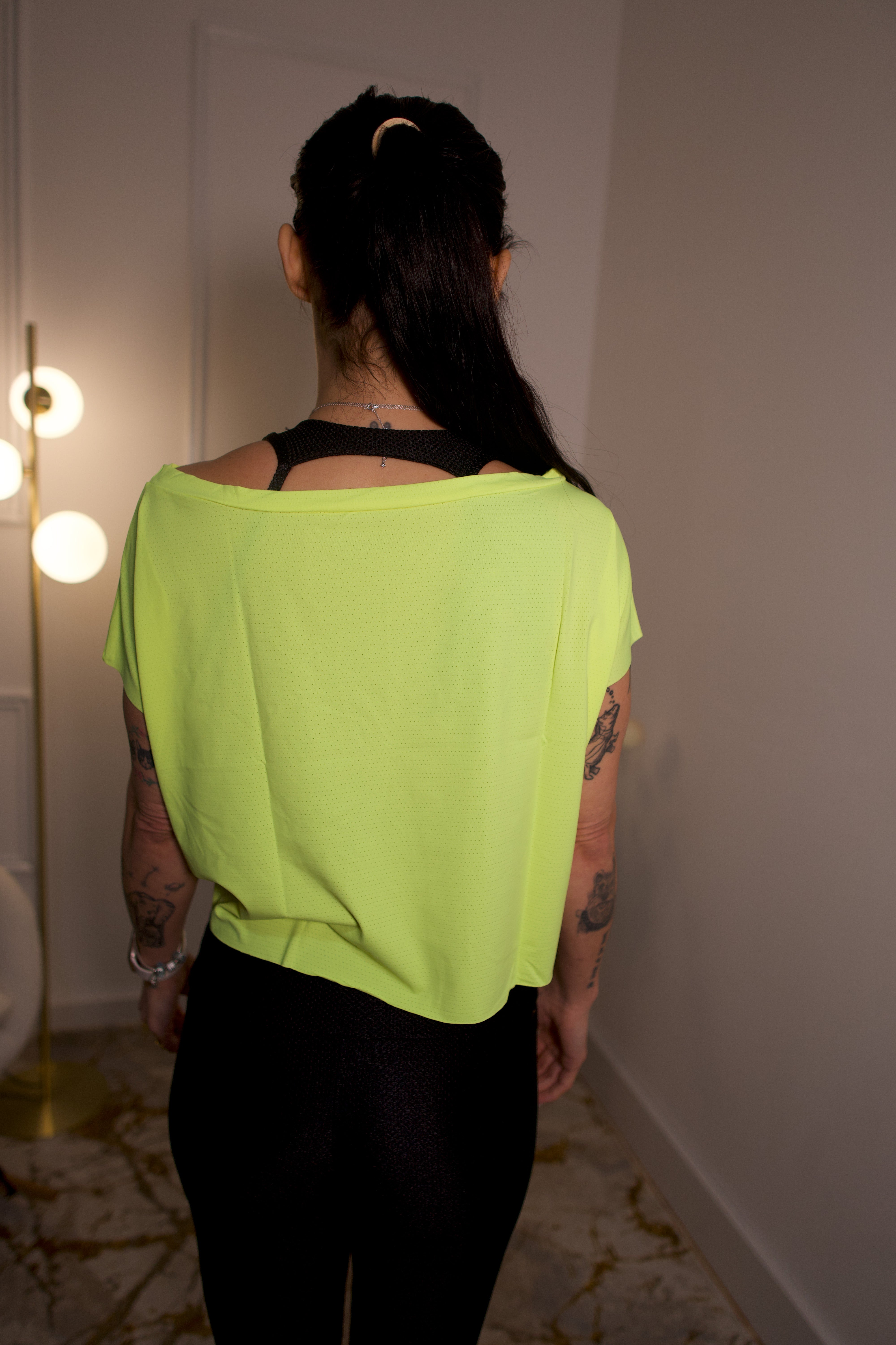 T-Shirt Cropped Verde